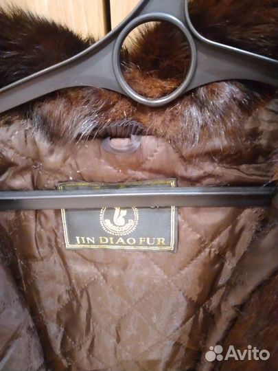 Жилет, мех сурка