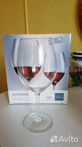 Бокалы для вина новые