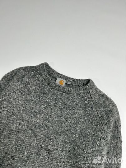 Carhartt anglistic sweater шерстяная кофта