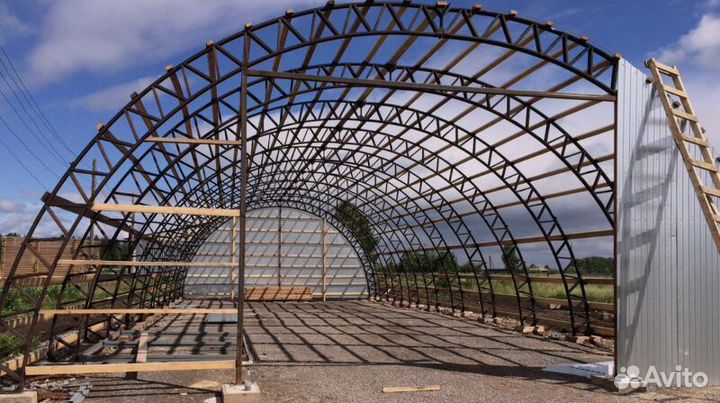 Ангары быстровозводимые