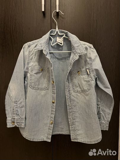 Детская джинсовая рубашка Zara
