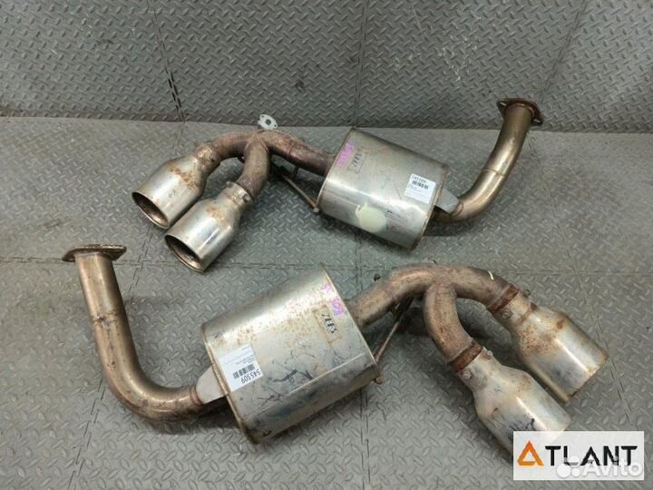 Глушитель volkswagen touareg