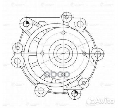Насос водяной LWP 1934 luzar