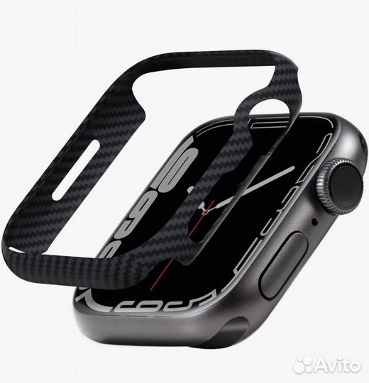 Чехол pitaka Air Case для Apple Watch 45мм 7/8/9
