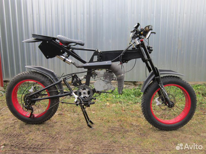 Сверхлегкий складной мотоцикл