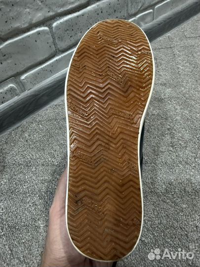 Мужские кожаные кеды