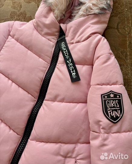 Пальто для девочки 104