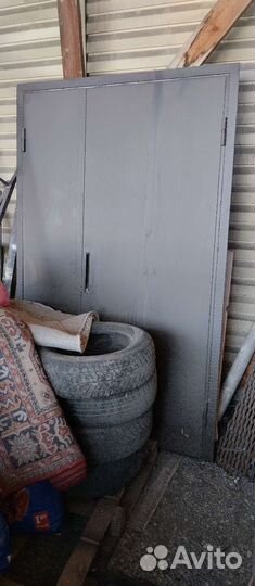 Ворота гаражные металлические новые