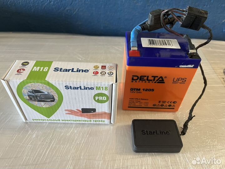 Gps трекер starline m18pro