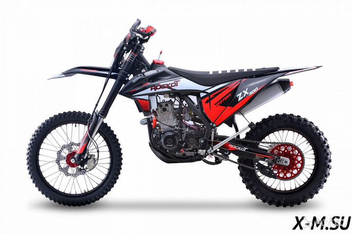 Кроссовый мотоцикл rockot ZX300 Red Fury (300сс, 1
