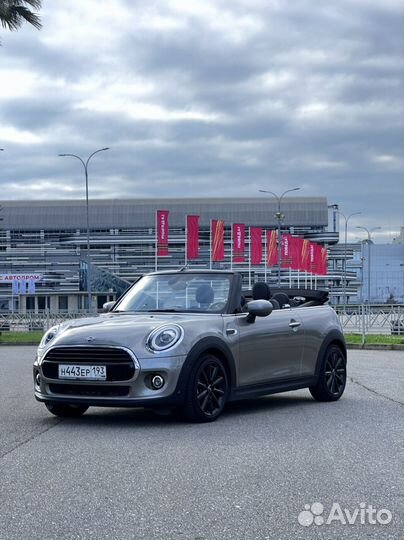 Аренда прокат кабриолет mini Cooper в Сочи