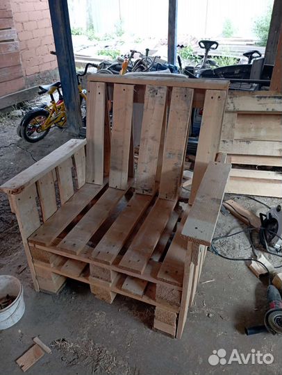 Мебель из поддонов на заказ по вашим размерам