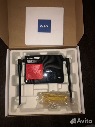 Wifi роутер zyxel keenetic Omni II