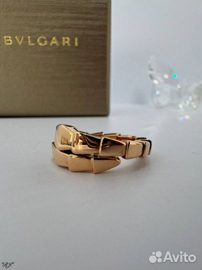 Кольцо Bvlgari розовое золото 18 карат