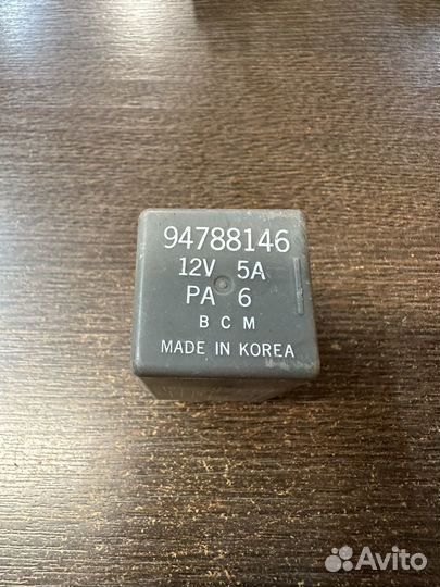 Реле дворников daewoo nexia