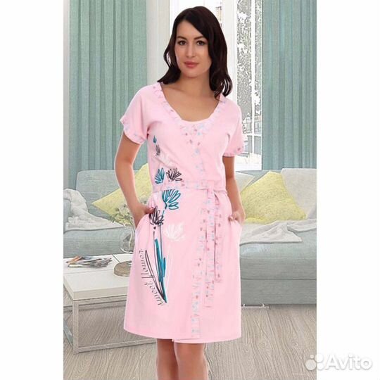 Халаты и сорочки женские