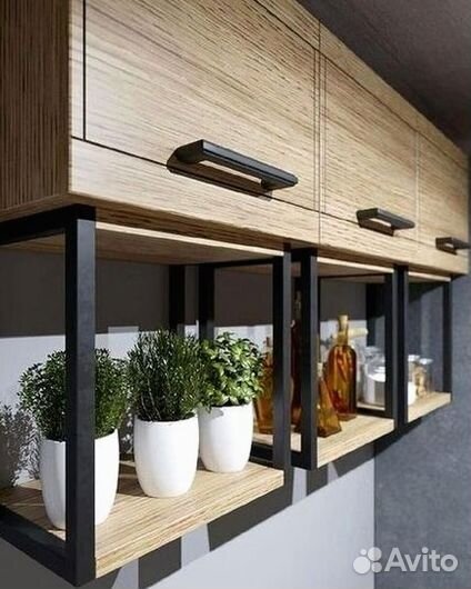 Кухонный гарнитур в стиле хай тек