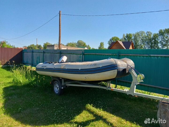 Комплект 9.9 лодка+мотор+прицеп
