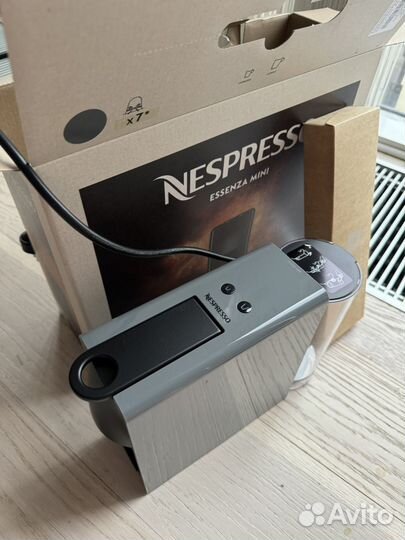 Nespresso Krups Essenza mini новая оригинал серая