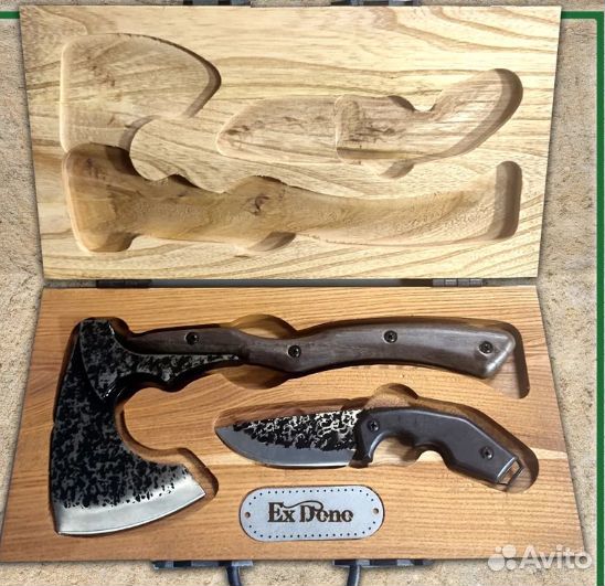 Набор Волк нож + топор