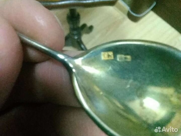 Кофейные ложки серебро,84,царизм