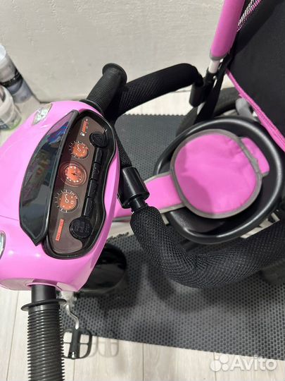 Детский велосипед с родительской ручкой