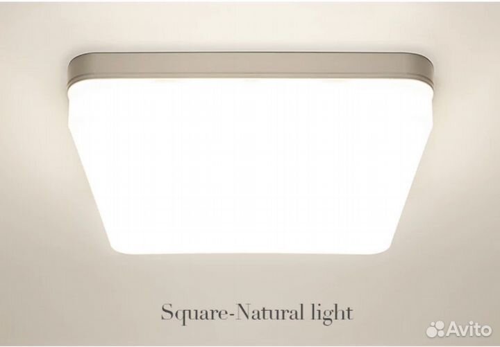 Светодиодный потолочный светильник LED накладной