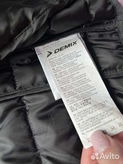 Куртка тонкая Demix демисезонная детская 110 116