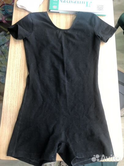 Купальник для танцев черный