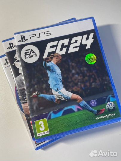 Игры для PS5: FC 24 FIFA 24 (Русская версия)