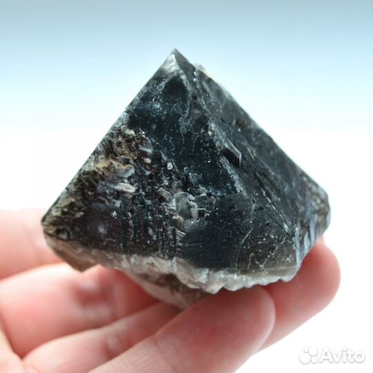 Морион кристалл, (дымчатый кварц), 58*51*46 мм