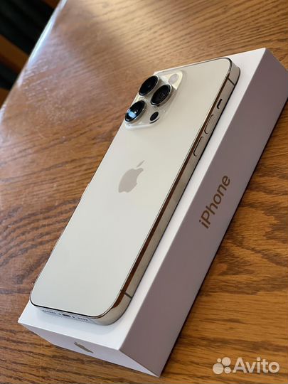 iPhone 14 pro 128 gold