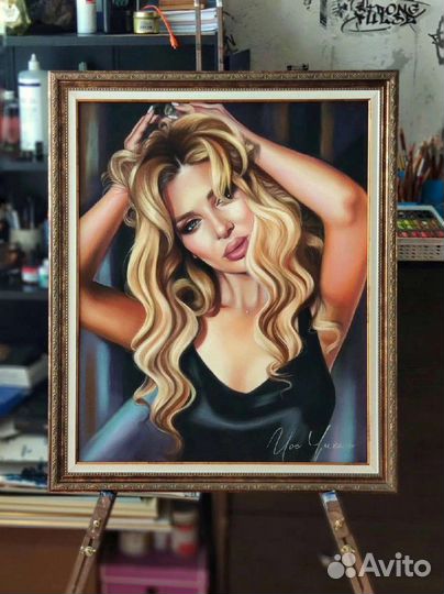 Портрет по фото на заказ (рукописный)