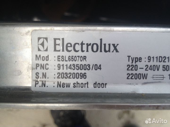 Electrolux ESL65070R по частям