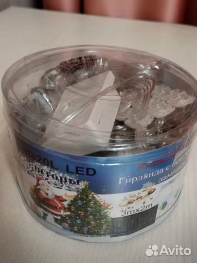 Гирлянда штора 3*2