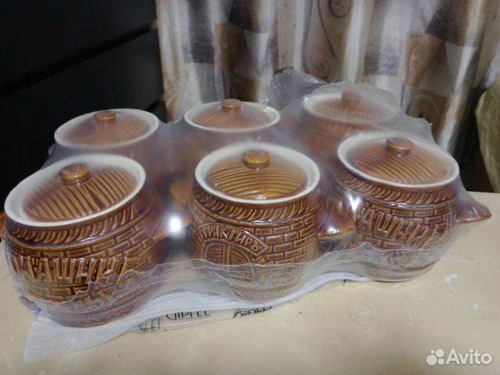 Горшок керамический для запекания