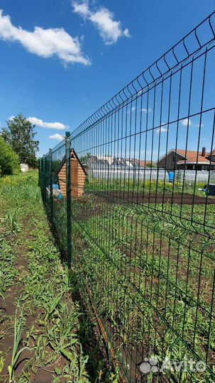 Забор сетка 3d, высота 0.83м