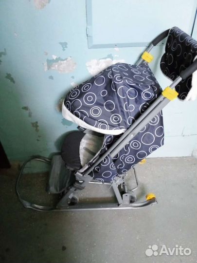 Коляска санки