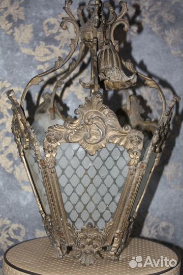 Люстра бронза