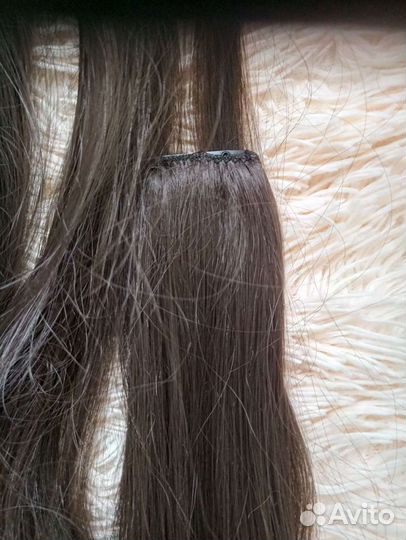 Волосы на прищепках