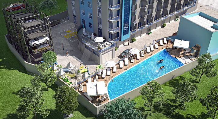 2-к. квартира, 47 м² (Грузия)