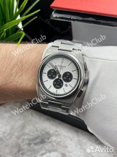 Мужские часы Tissot PRX с подсветкой стрелок