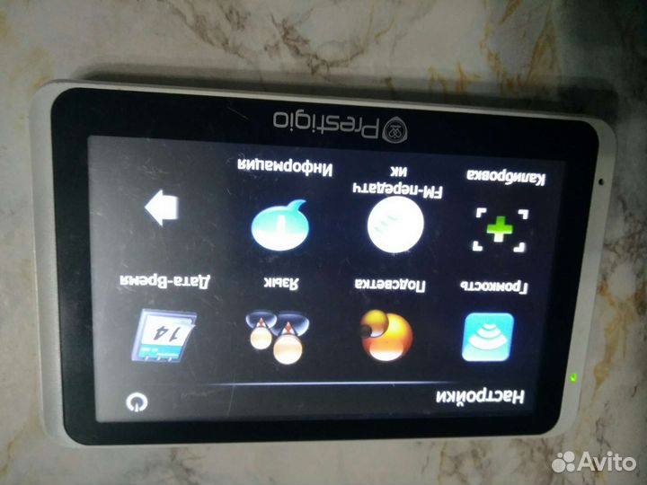 Gps навигатор prestigio