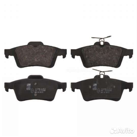 Febi 16718 Колодки тормозные дисковые