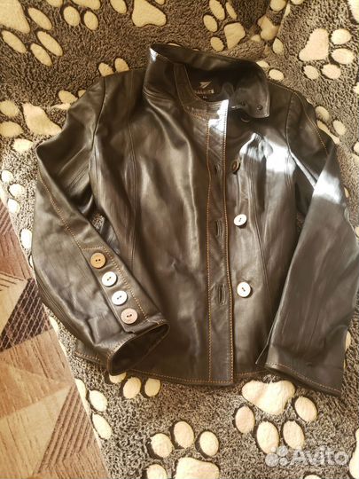 Кожаная куртка 46,48р