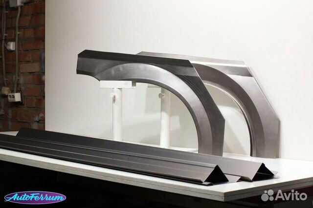 Honda HR-V 3D ремкомплект задних арок и порогов