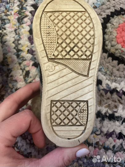 Кеды зимние для девочки