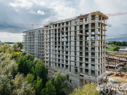 Ход строитель�ства ЖК Victory Park Residences 3 квартал 2021