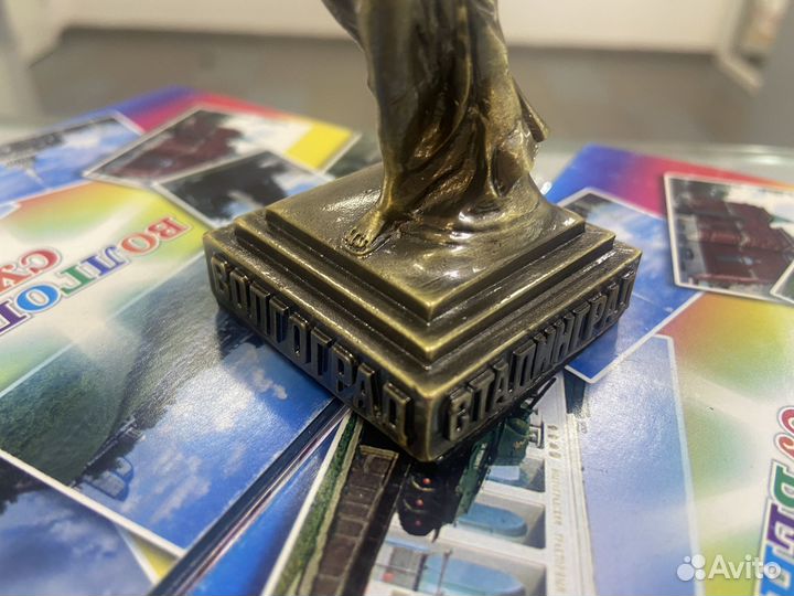 Статуэтка металлическая Родина мать