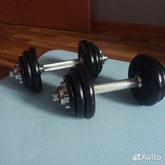 Гантели разборные